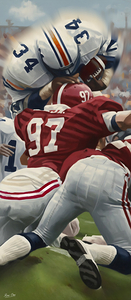 Bo Jackson Over the Top Against Bama