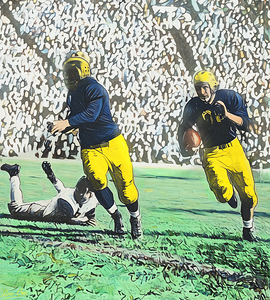 Tom Harmon Michigan Wolverine Star
