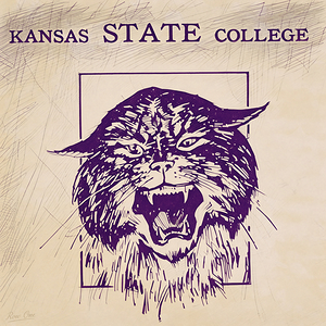 1930s Kansas State College Wildcat