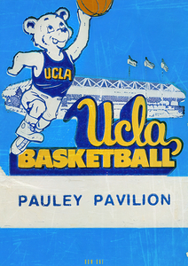 1983 UCLA Basketball Ticket Art Remix