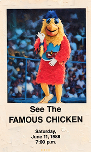 1988 san diego chicken art