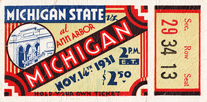 1931 Michigan State Spartans at Michigan Wolverines