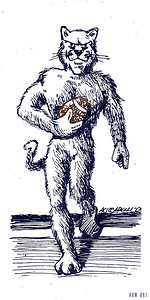 1982 Penn State Nittany Lion Football Cartoon