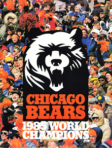 1985 Chicago Bears World Champs Art