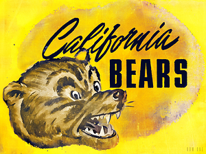 Vintage Cal Bear Remix Art