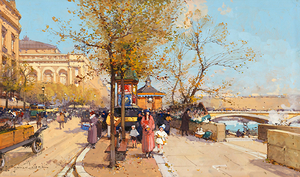 A Stroll by the Seine