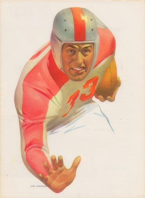Lon Keller Football Art
