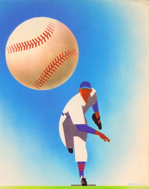 Baseball Pitcher Art