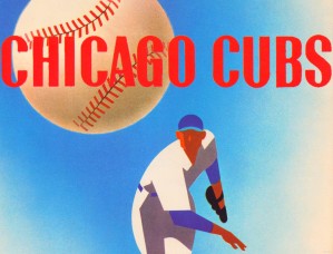 SportsArtRemixes_PublicDomainSportsArtCreations_ChicagoCubsPoster(1950)