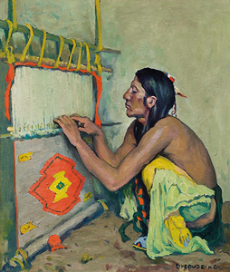 The Weaver by Eanger Irving Couse American 