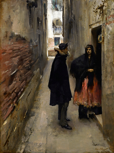 a street in venice 1880 by sargent