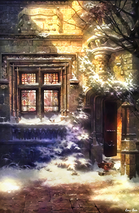 Christmas Morning by Edwin Deakin