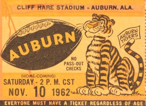 auburn university football wall art