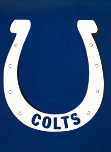 Vintage Baltimore Colts Art