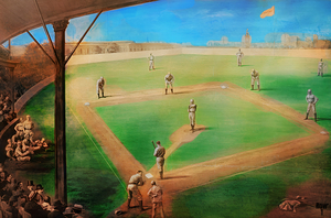 1888 Boston Baseball Art