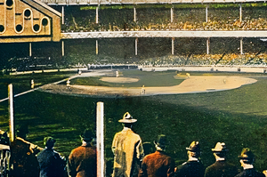 Polo Grounds NYC Baseball Stadium Art