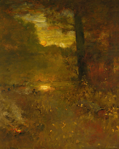 beautiful landscape art george inness
