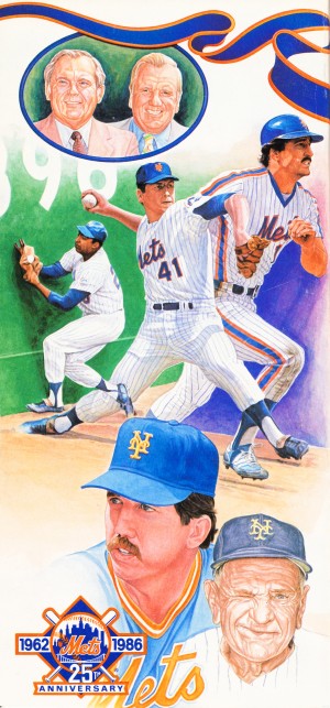 1986 New York Mets Art