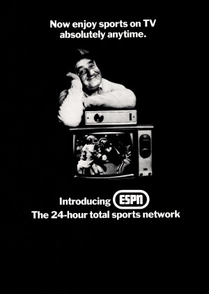 1981 ESPN Print Ad | Row One Brand Poster