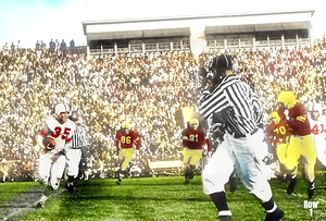 Billy Vessels Oklahoma Football Art