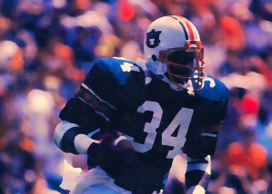 bo jackson auburn football painting