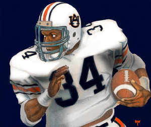 Bo Jackson Auburn Football Art