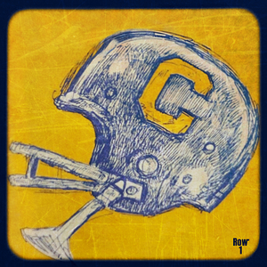 Cal Football Helmet Viewfinder Art