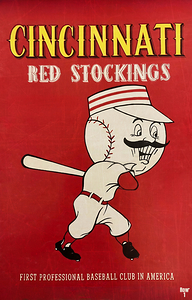 Cincinnati Red Stockings Art
