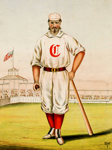 1869 Cincinnati Red Stockings Art