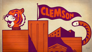 Clemson Tiger Campus Art