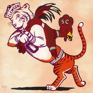 Clemson Tiger & South Carolina Gamecock