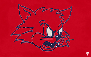 Vintage Arizona Wildcat Cartoon Art