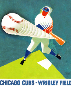 Otis Shepard Cubs Remix Art