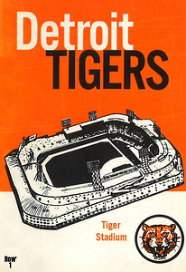 detroit tigers stadium art