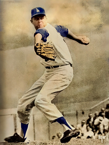 Dodgers Don Drysdale Art