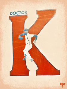 1985 Dr. K Dwight Gooden Art