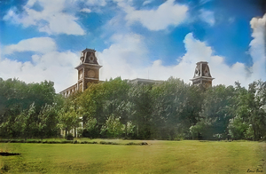 early 1900s arkansas campus art
