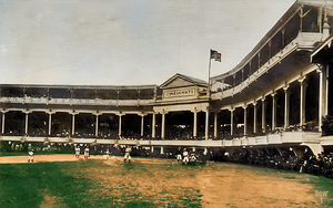 early 1900s cincinnati baseball art row1