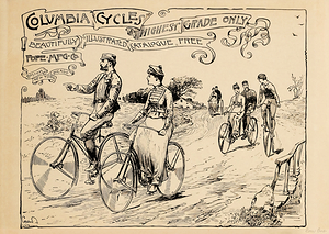 early 1900s columbia cycles ad
