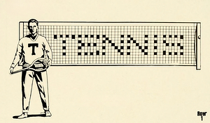 early 1900s tennis art row1 1