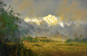 edwin deakin san gabriel mission painting