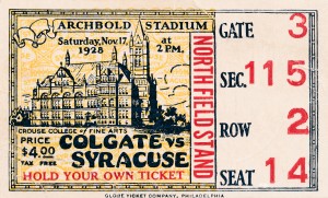 1928 Colgate vs. Syracuse