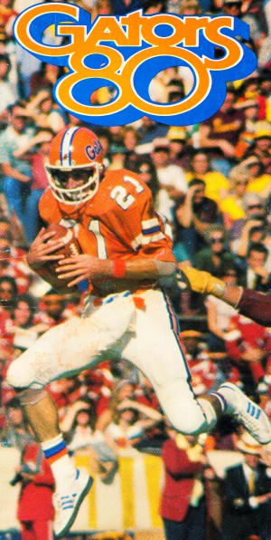 1980 Retro Florida Gators Football Art