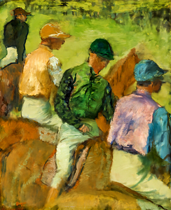 four jockeys edgar degas 1889