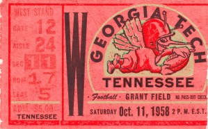 1958 Tennessee vs. Georgia Tech