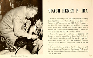Henry P Iba Oklahoma AM Basketball Photo