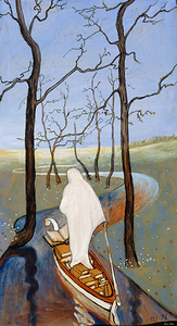 hugo simberg on the river of life 1896