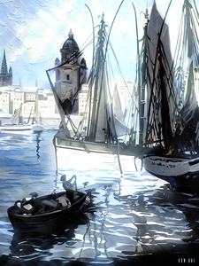 julian lacaze 1928 travel art remix