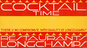 longchamps restaurant cocktail time art