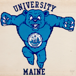 maine bear cartoon art 
